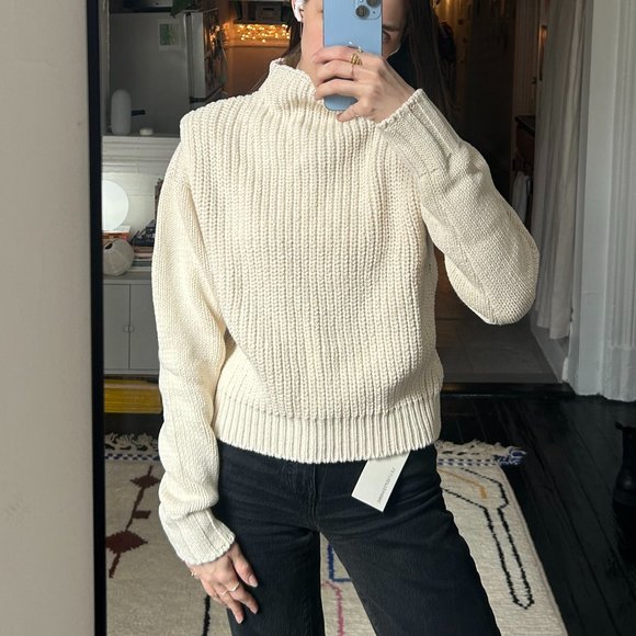 NWT Off-White Layered Sweater Set | S | LE17SEPTEMBRE - Picture 2 of 10